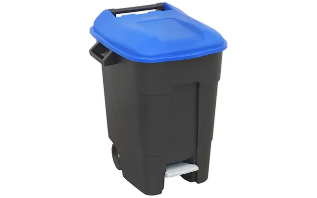 Sealey Foot Pedal Wheelie Bin 100l Blue product image