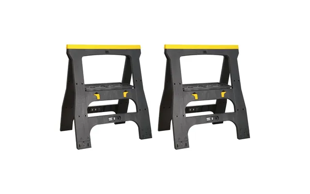Sealey Heavy Duty Composite Folding Trestles Set Of 2