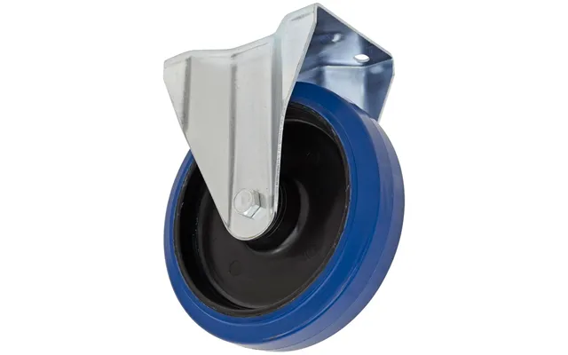 Sealey Heavy-duty Blue Elastic Rubber Fixed Castor Wheel 160mm product image