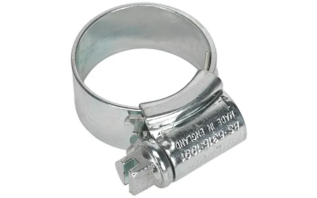 Sealey High Grip Zinc Plated Hose Clips 14mm - 22mm Pack Of 30