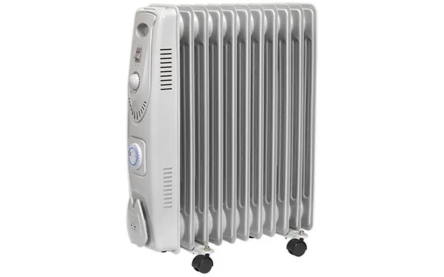 Sealey Rd2500t Oil Filled Radiator With Thermostat And Timer 240v product image