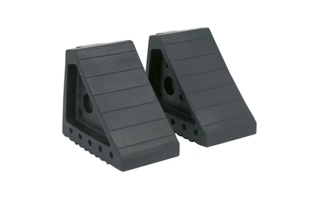 Sealey Rubber Wheel Chocks 1.8kg Pack Of 2 product image