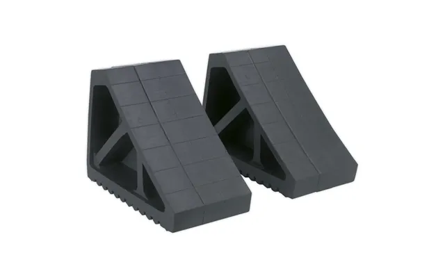 Sealey Rubber Wheel Chocks 3.3kg Pack Of 2 product image