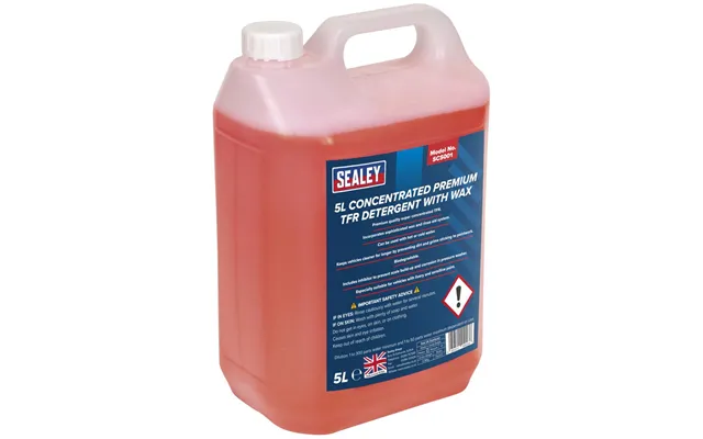 Sealey Tfr Premium Detergent With Wax Concentrated 5l product image
