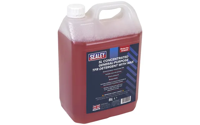 Sealey Tfr Traffic Film Remover Detergent Concentrate 5l Pack Of 1 product image