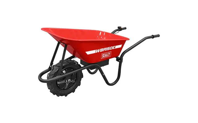 Sealey Wbr150e 24v Cordless Electric Wheelbarrow 75l Red product image