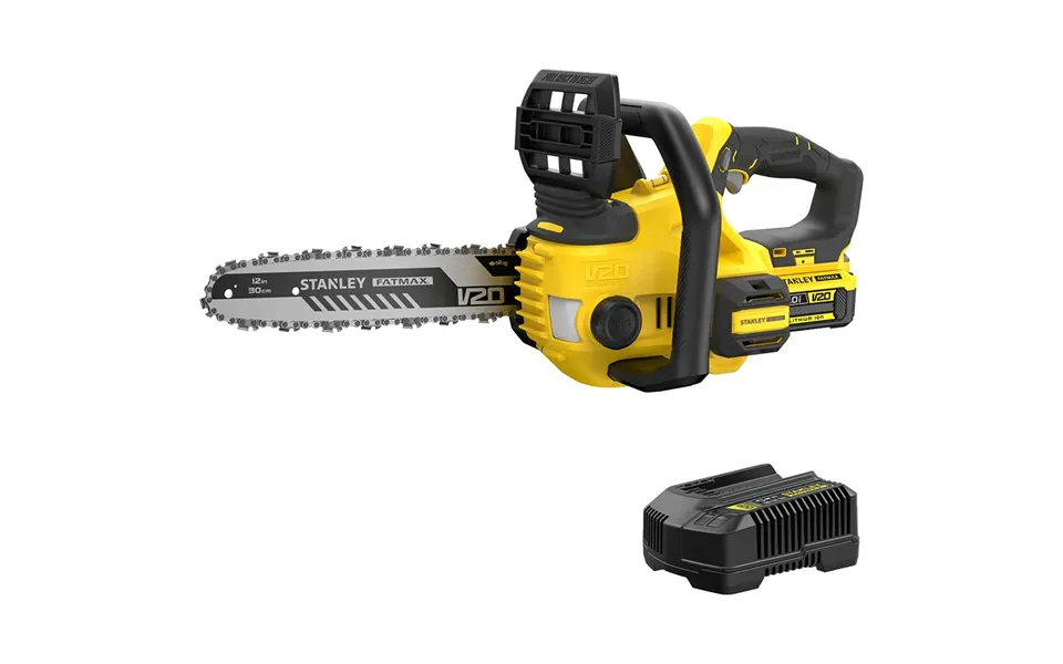 Stanley Fatmax V20 Sfmccs630 18v Cordless Chainsaw 300mm 1 X 4ah Li-ion Battery Charger