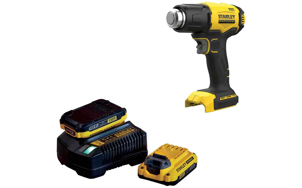 Stanley Fatmax V20 Sfmce530 18v Cordless Hot Air Heat Gun 2 X 2ah Li-ion Charger No Case
