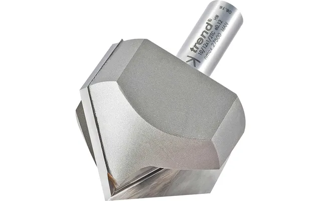 Trend Chamfer V Groove Router Cutter 51mm 25mm 1 2