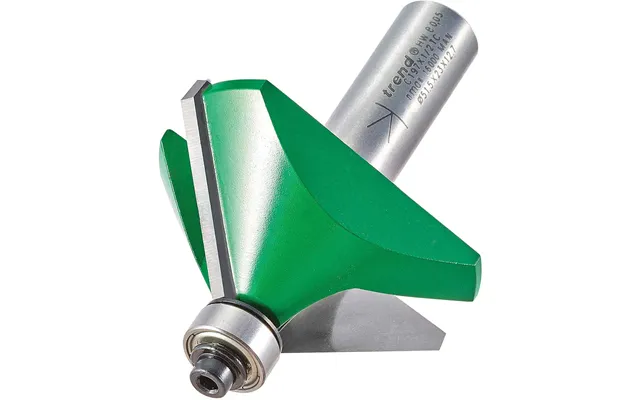 Trend Craftpro Chamfer Bearing Guided Router Cutter 51mm 19mm 1 2