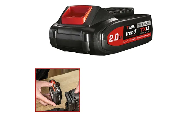 Trend T18s Ba2a 18v Cordless Txli Li-ion Battery 2ah 2ah