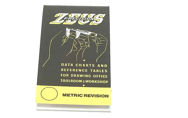 Zeus Precision Engineers Charts And Reference Tables Book