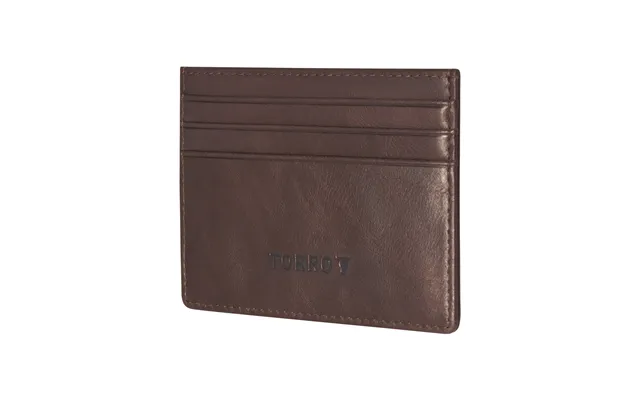 Leather Credit Card Holder - Dark Brown product image