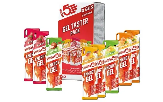 High5 Gel Taster Mixed Flavour 8 Pack