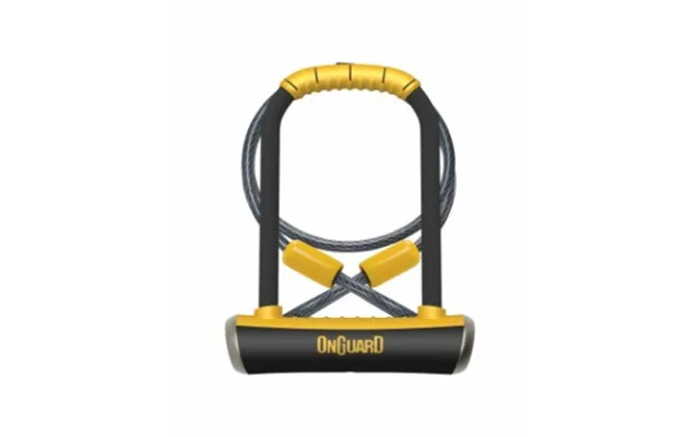 Onguard Pitbull Dt Shackle U-lock Plus Cable - Diamond Sold Secure Rating