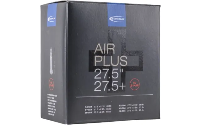 Schwalbe Sv21 Ap Air Plus 27.5 Mtb Inner Tube Presta Valve