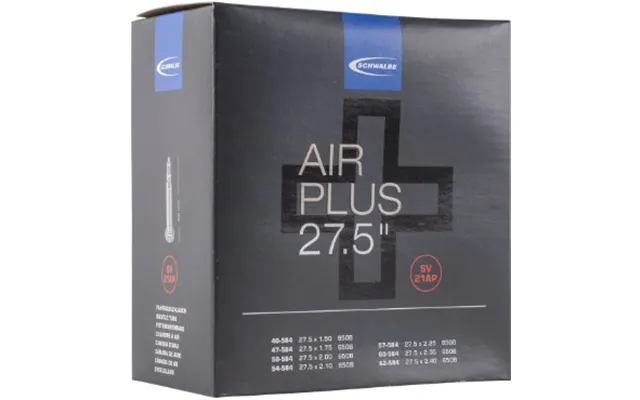Schwalbe Sv21ap Air Plus 27.5 Mtb Inner Tube Presta Valve product image