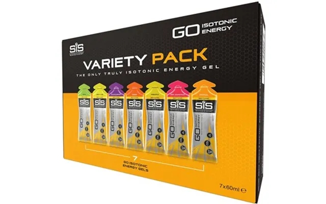 Sis Go Isotonic Gel Variety Pack - 60ml X Box Of 7