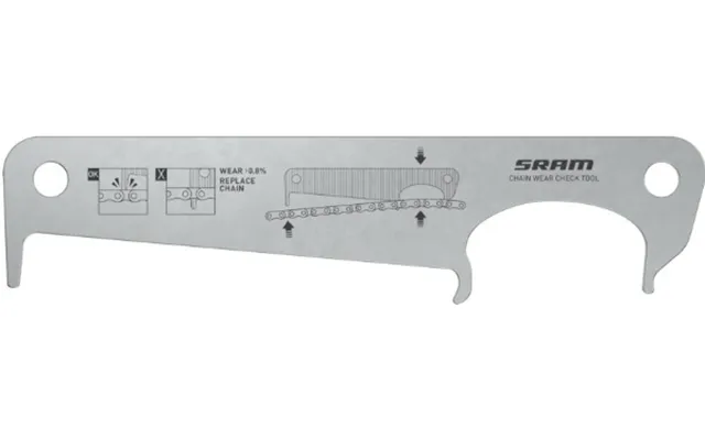 Sram Chain Wear Check Tool For 0.8% Wear Chains