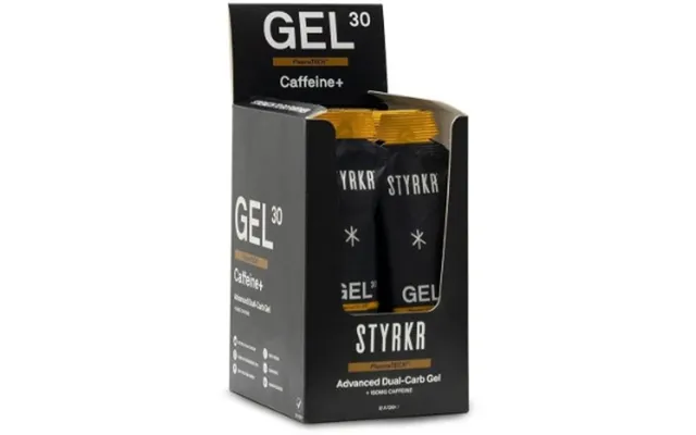Styrkr Gel 30 Caffeine Dual-carb - Box Of 12