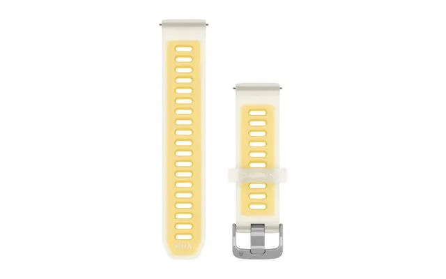 Silicone Watch Strap With Silver Buckle Garmin Quick Release