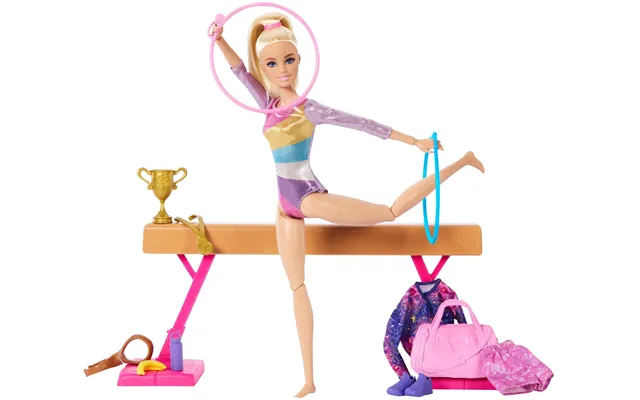 Barbie Gymnastics Doll Playset