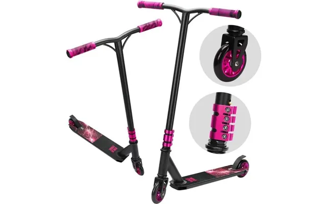 Boldcube Deluxe Stunt Scooter - Pink Storm