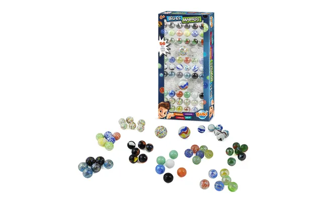 Buki France Box Of 56 Marbles