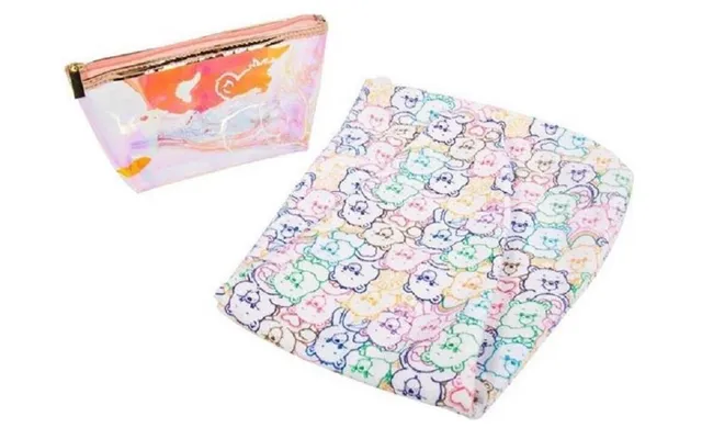 Care Bears Hair Turban And Cosmetics Bag Set