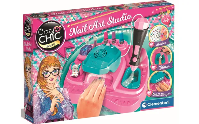 Clementoni Crazy Chic Nail Art Station