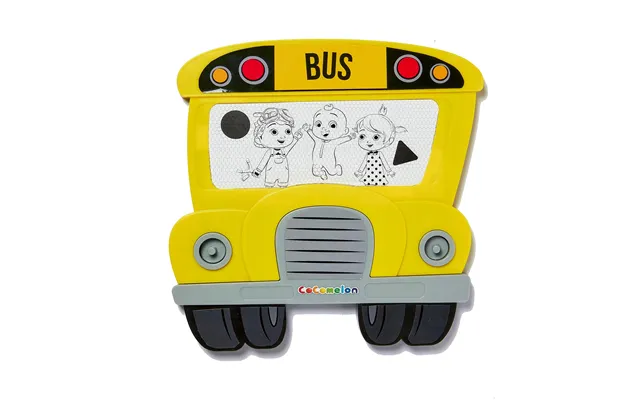 Cocomelon Bus Shaped Magnetic Scribbler