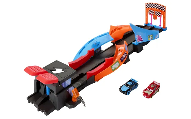Disney Pixar Cars Glow Racers Launch & Criss-cross Glow Race Playset