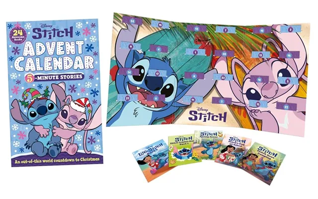 Disney Stitch 5-minute Stories Advent Calendar