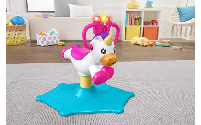 Fisher Price Bounce & Spin Unicorn