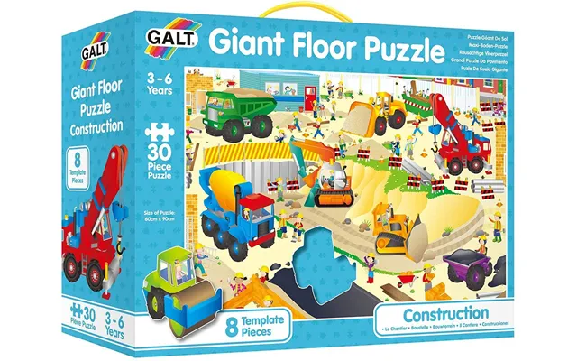 Galt Construction Site  Giant Floor Puzzles