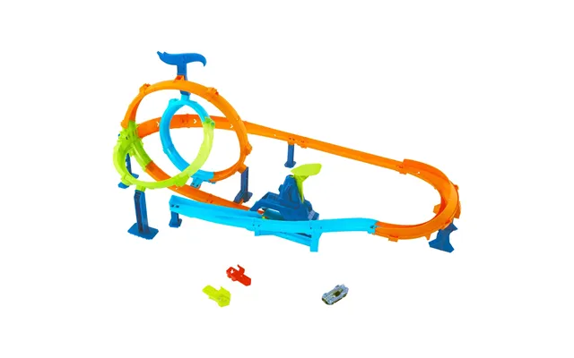 Hot Wheels Stunt Tracks Rapid Launch Cyclone