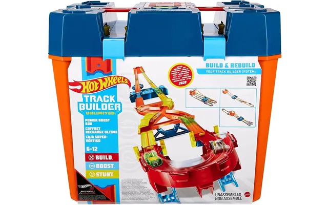Hot Wheels Track Builder Unlimited Power Boost Box
