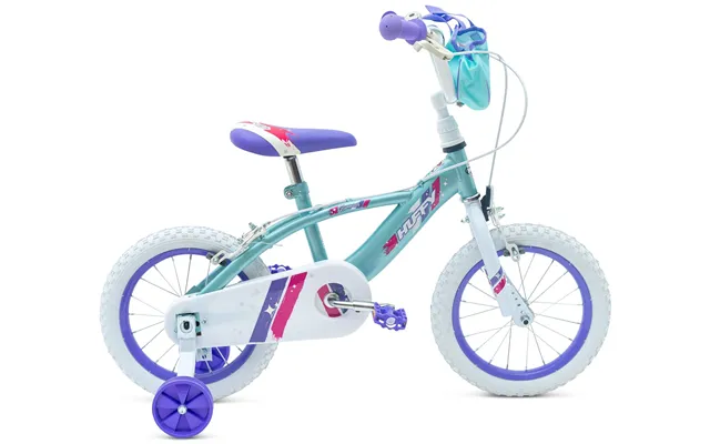 Huffy Glimmer 14 Teal & Purple Bike