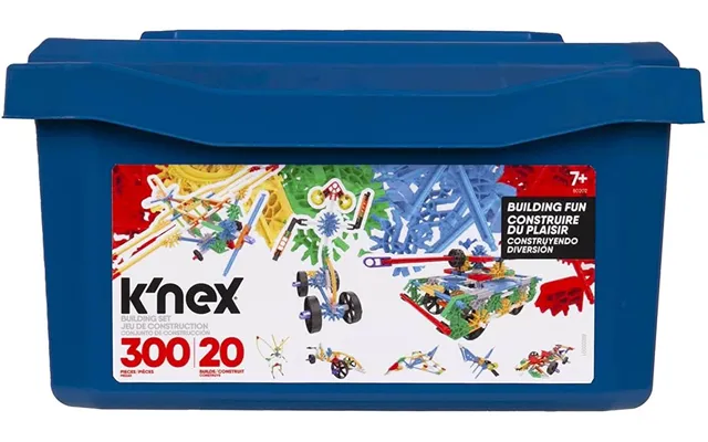 K'nex Model Building Fun Blue Tub Set