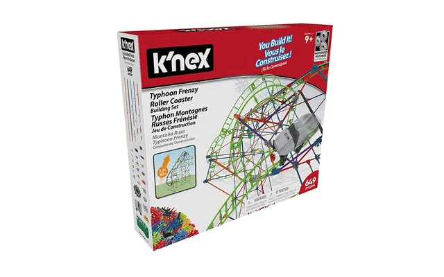 K'nex Typhoon Frenzy Roller Coaster Building Set