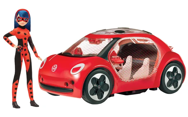 Ladybug E-beetle Car With Fashion Doll
