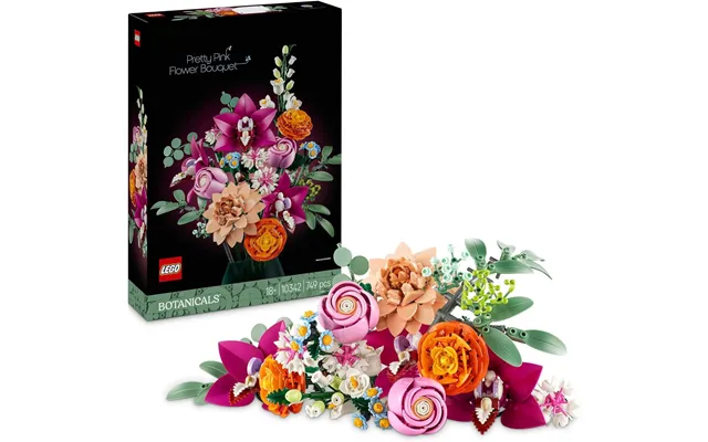 Lego Botanicals Pretty Pink Flower Bouquet Set 10342