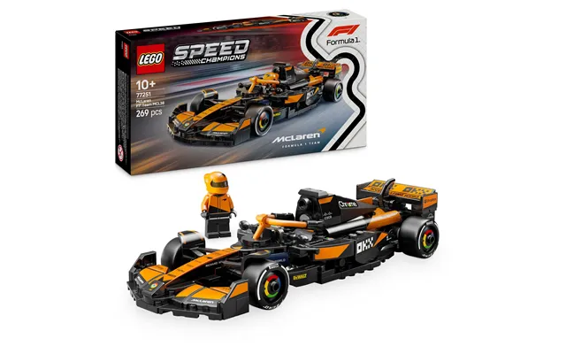 Lego Speed Champions Mclaren F1 Team Mcl38 Race Car 77251