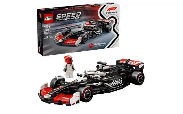 Lego Speed Champions Moneygram Haas F1 Team Vf-24 Race Car 77250