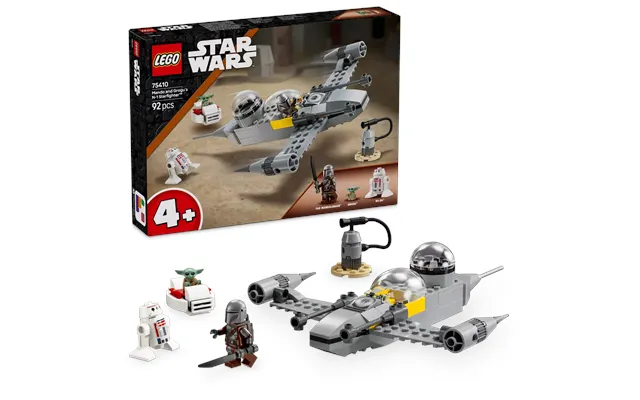 Lego Star Wars Mando And Grogu’s N-1 Starfighter  75410