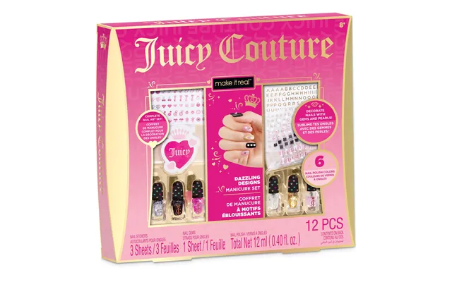 Make It Real Juicy Couture Dazzling Designs Manicure Set