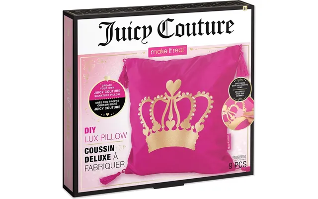 Make It Real Juicy Couture Diy Lux Pillow
