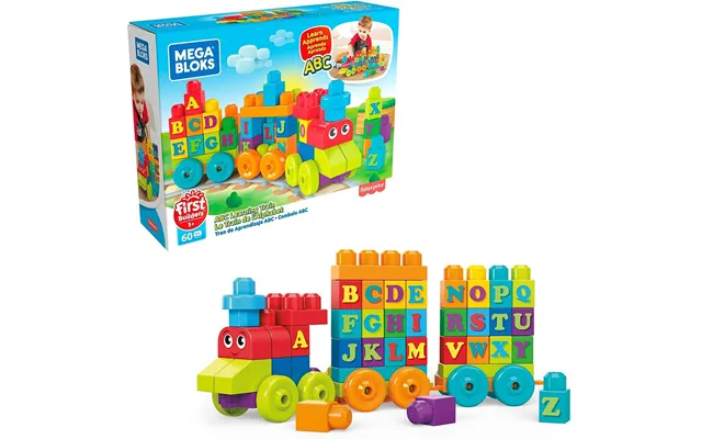 Mega Bloks Building Basics Abc Learning Train
