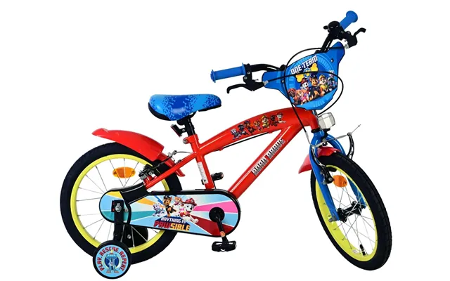 Paw Patrol Children's 14 Inch Bike - Red Blue