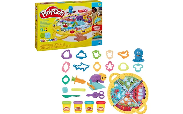 Play-doh Fold And Go Playmat Starter Playset